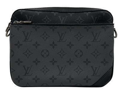 Trio Bag Eclipse Reverse, 1.400&euro;, Bolso, Gris/Negro, Canvas - General, Vista frontal